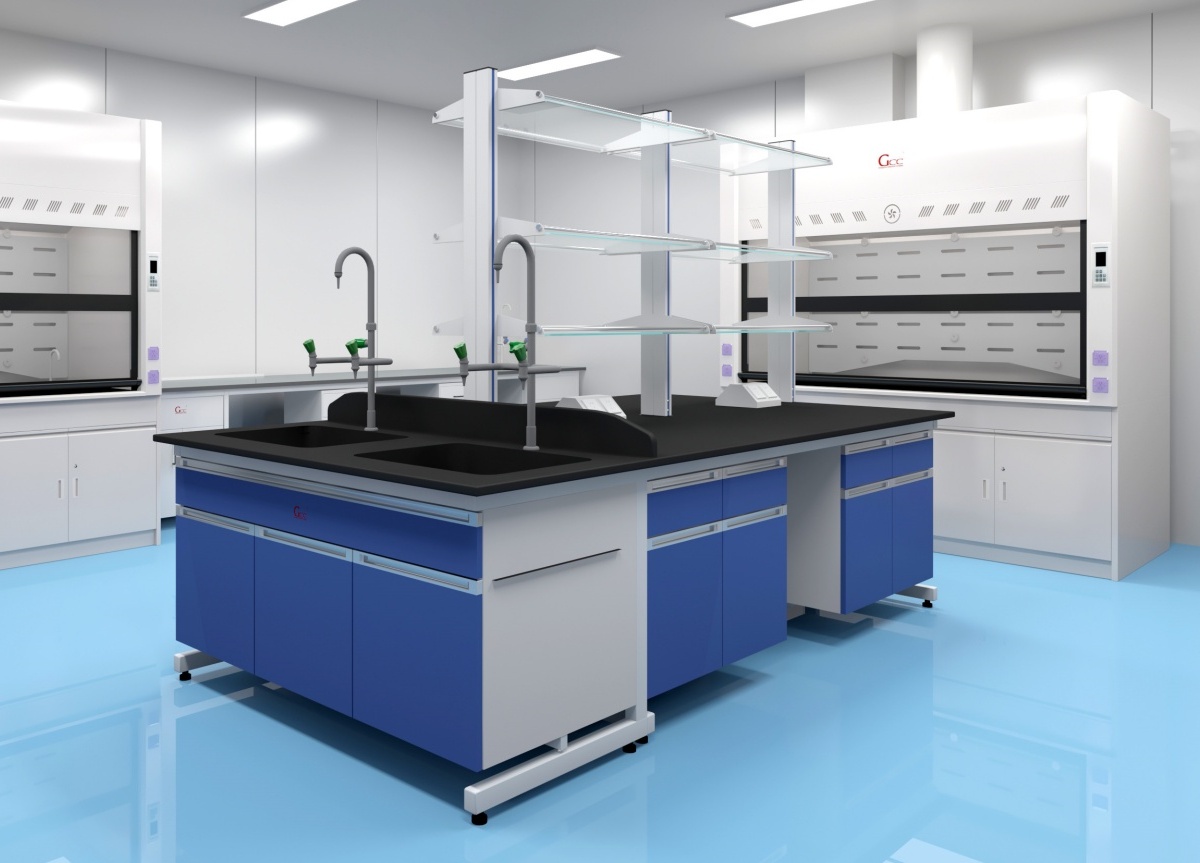 Illustration of an independent pathology lab solution, including design, equipment, and digital systems