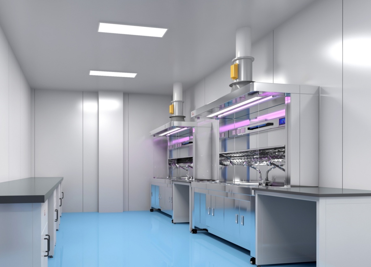 Research and university laboratory solution overview showing design, equipment, and digital systems