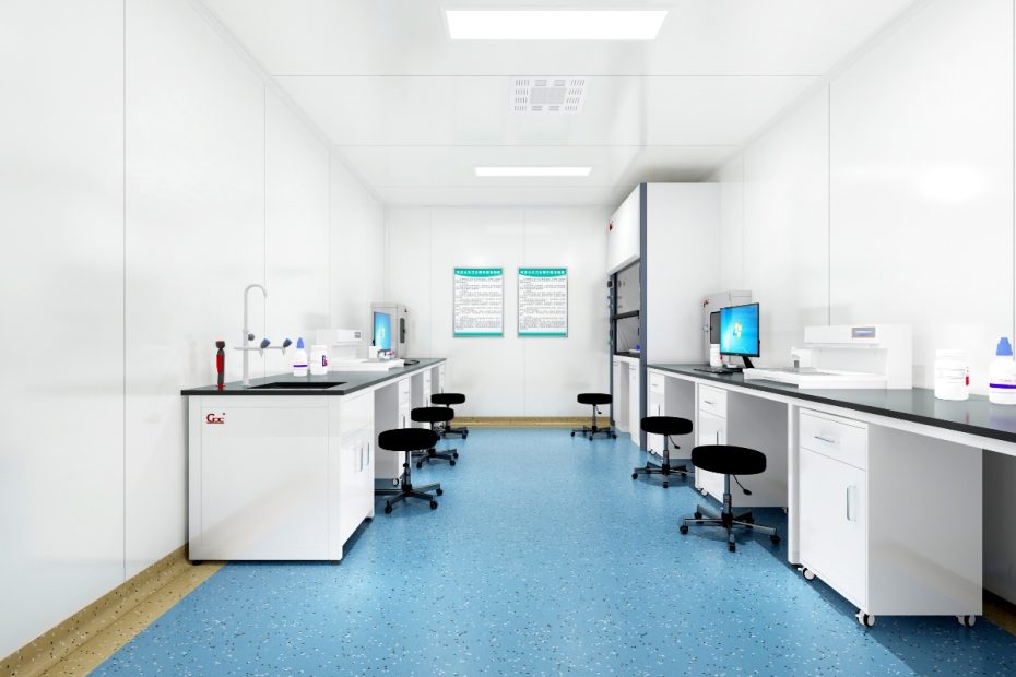 Cleanroom environment in a pathology laboratory equipped with HEPA filtration and laminar airflow to ensure contamination-free specimen processing and diagnostic accuracy.