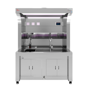 Grossing Station for pathology laboratories with dual-side open design