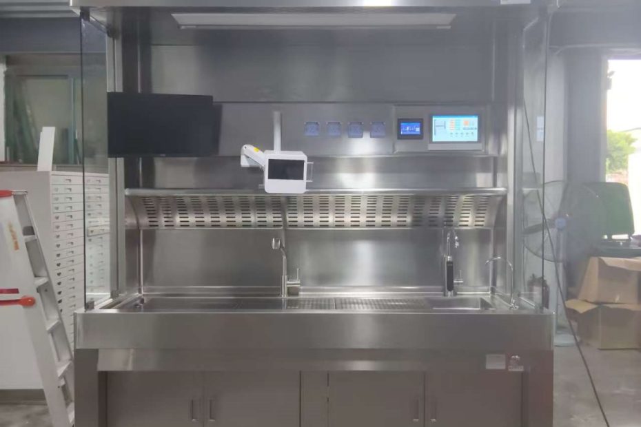 Grossing Station in Pathology Laboratory Factory