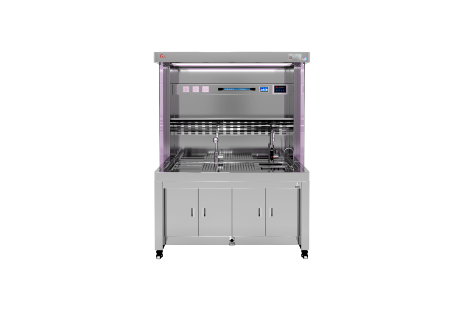 Pathology Grossing Table Overview in Laboratory