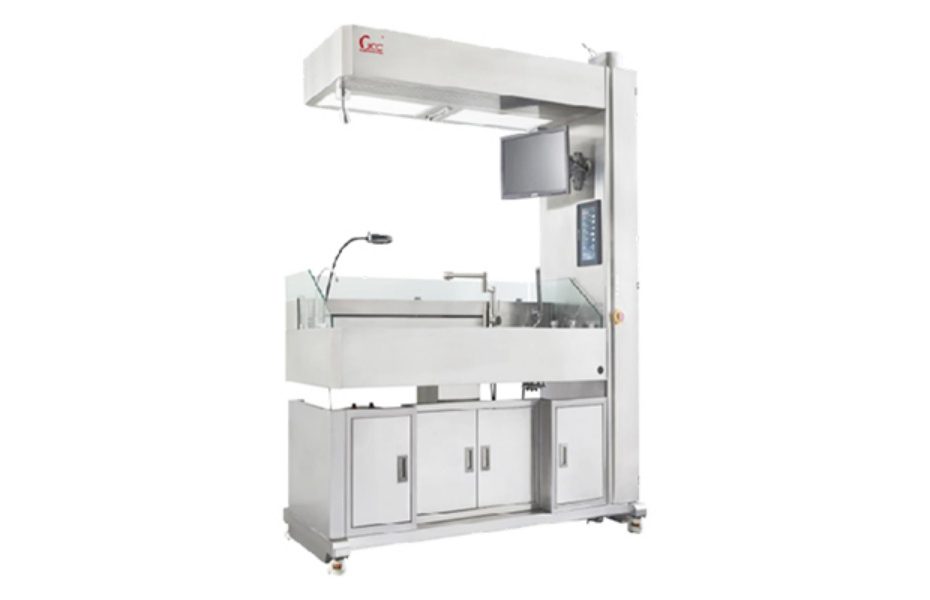 Modern pathology workstation used in hospitals and research laboratories for tissue processing