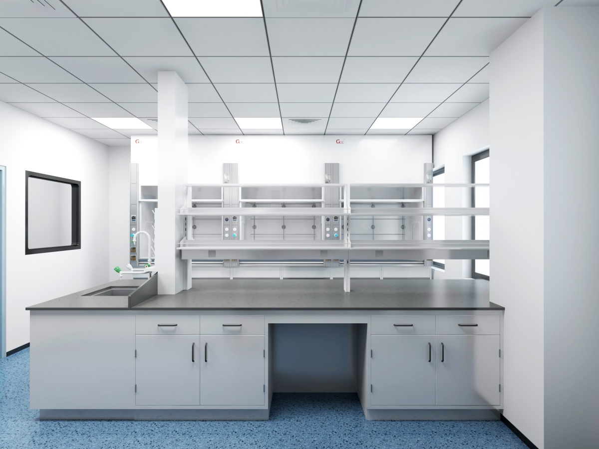 Pathologist analyzing a digital slide on a high-resolution microscope with a multi-monitor setup in a modern, clean laboratory.