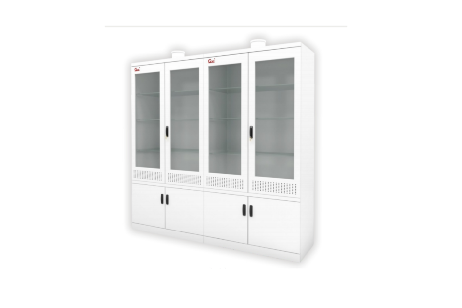 Ventilated storage cabinet for laboratory specimen storage