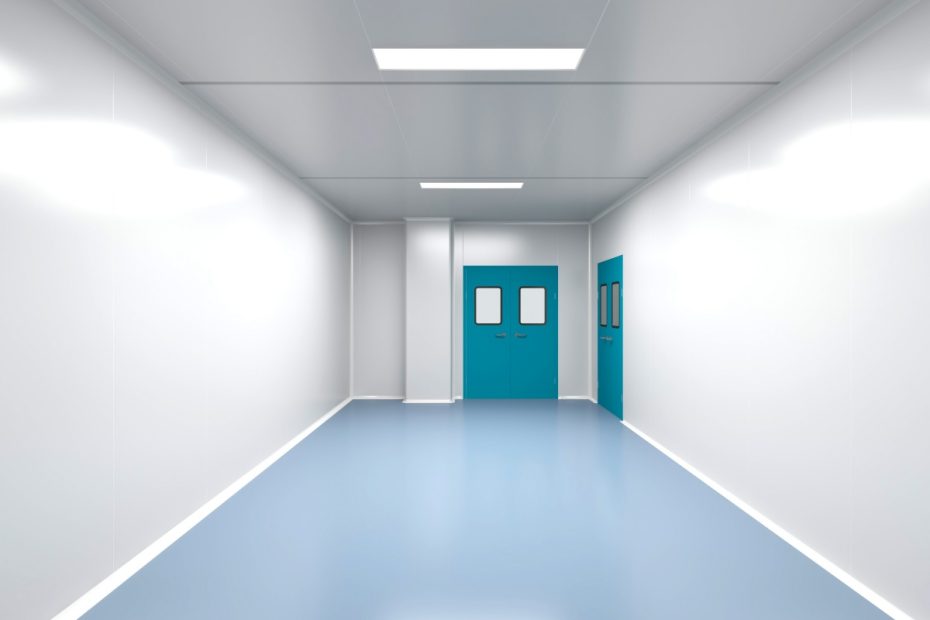 Pathology lab design with functional zoning, ventilation systems, and safety-compliant laboratory layout