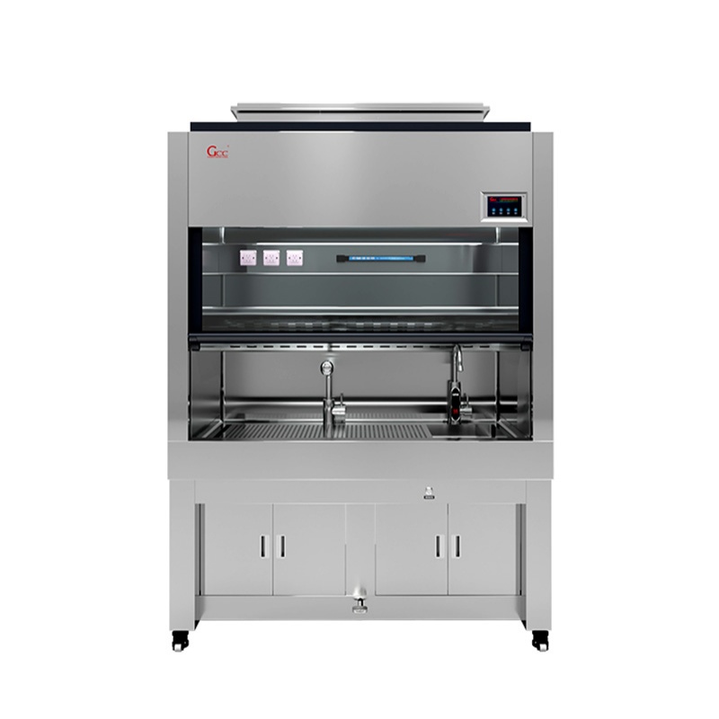 Height-Adjustable Grossing Station with Sliding Glass Front GCC-QCTT-2000