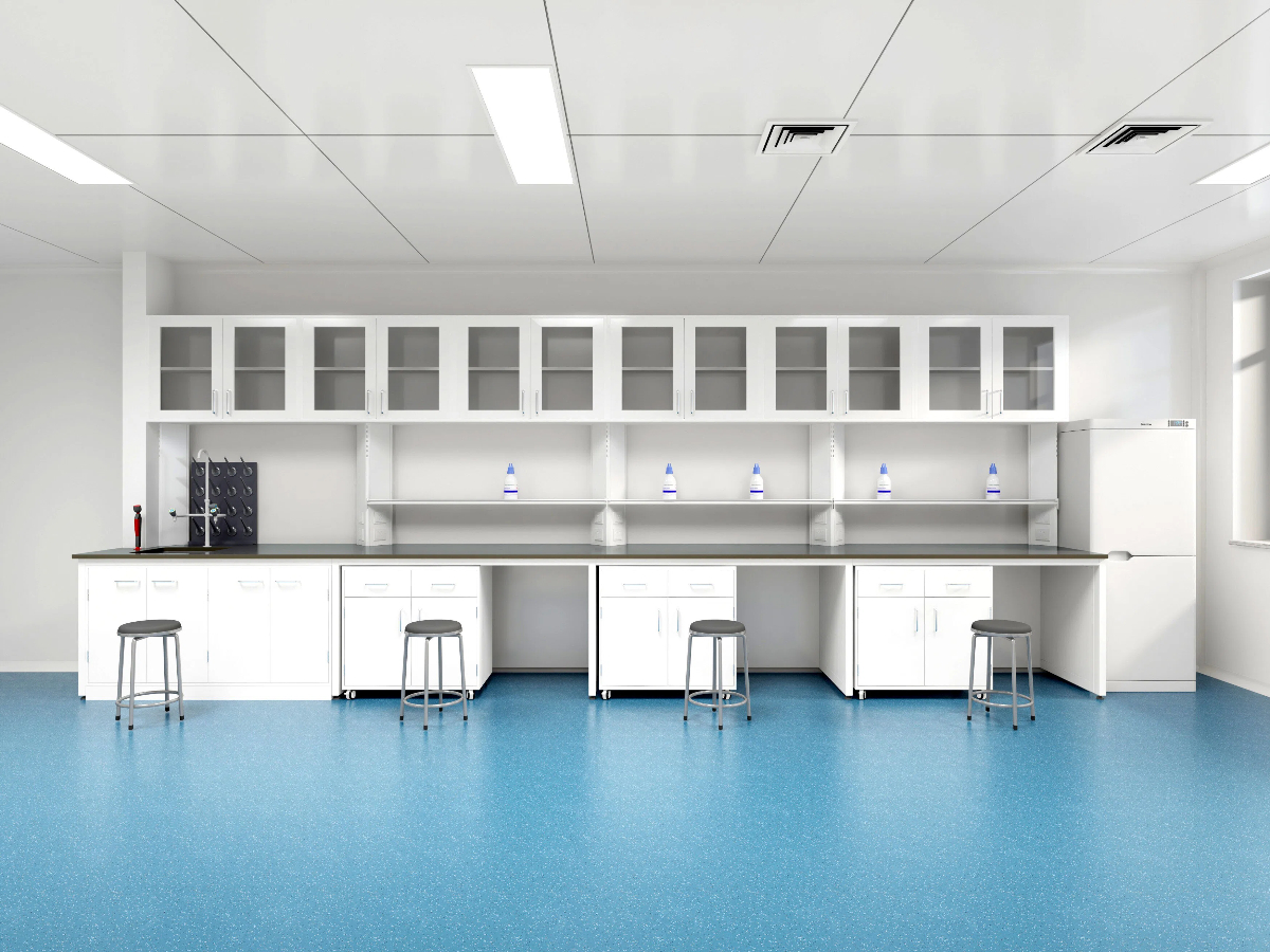 Pathology laboratory compliance checklist and recommended floor area allocation for grossing stations, tissue processing equipment, staining systems, and pathology reporting workstations.